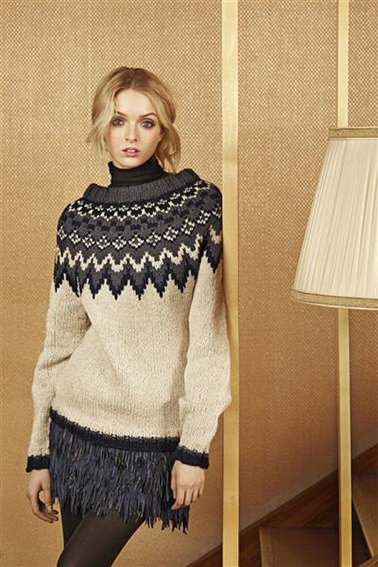  Islandsk  polarstjerne damesweater 